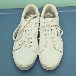 White Puma Fashion Sneakers